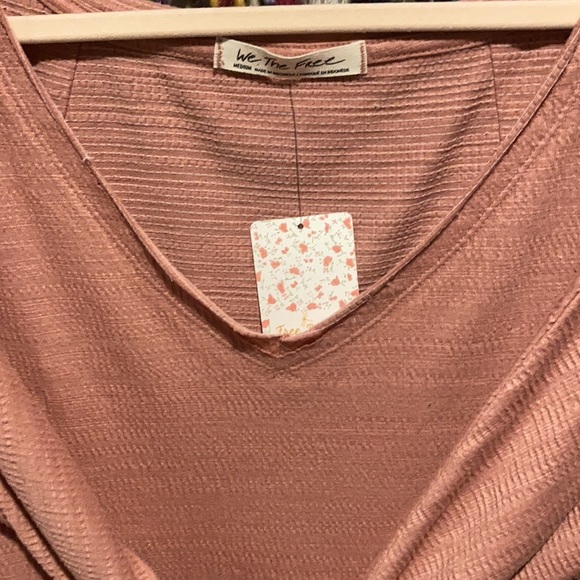 FREE PEOPLE LONG SLEEVE TUNIC - Picture 4 of 6